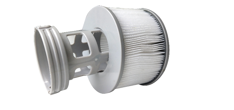 Backyard Lifestyles MSpa Filter Cartridge Set (Filter +Base) side view of filter and base