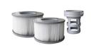 Backyard Lifestyles MSpa Filter Cartridge Set (Filter + Base) front view of 2 filters and 1 base